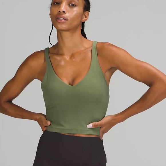 lululemon athletica Tops - Lululemon Align Tank * Green Twill